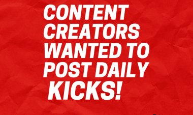 Content Creators Wanted ASAP