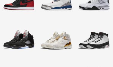 Air Jordan Past Release Dates Shoe List