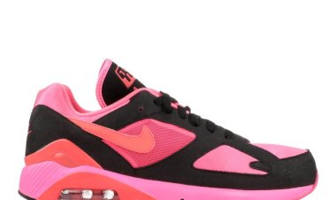 Comme des Garçons x Air Max 180 'Black Pink' Collaboration