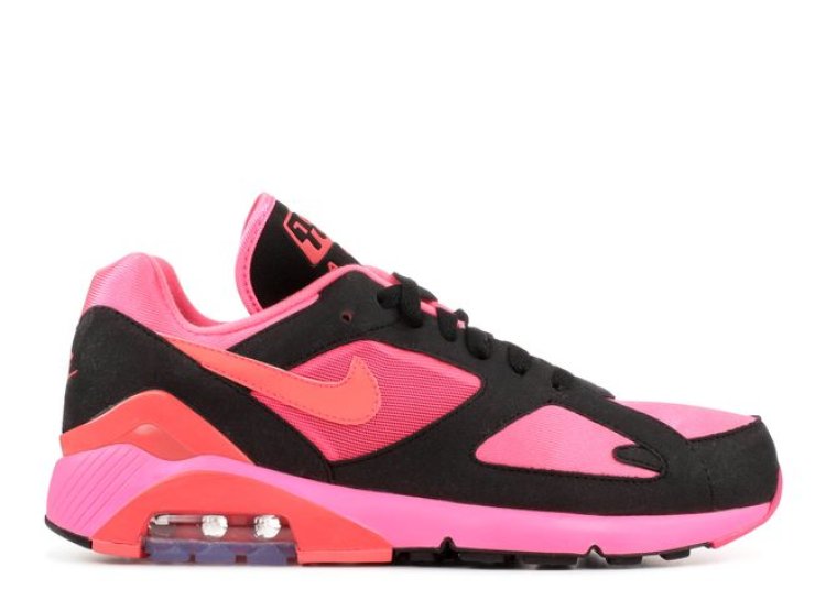 Comme des Garçons x Air Max 180 'Black Pink' Collaboration