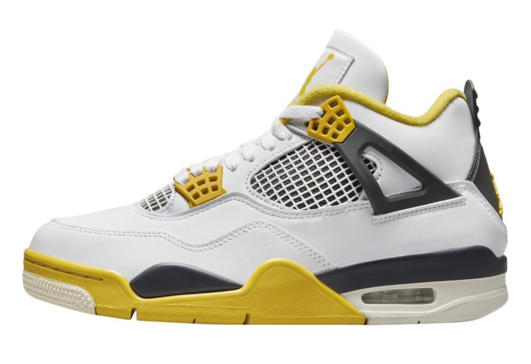 The Air Jordan 4 WMNS Vivid Sulfur